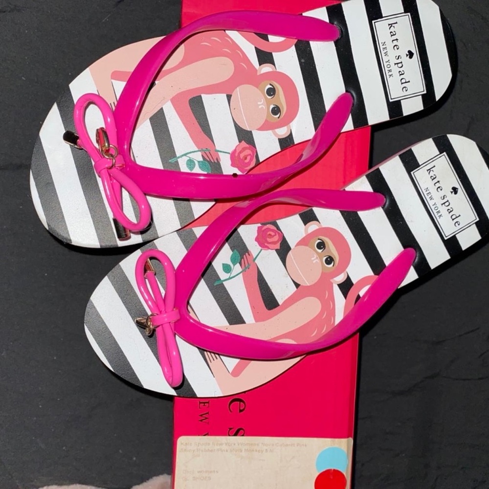 NWT Kate spade flip flops